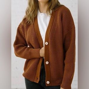 Tradlands shelter cardigan siena